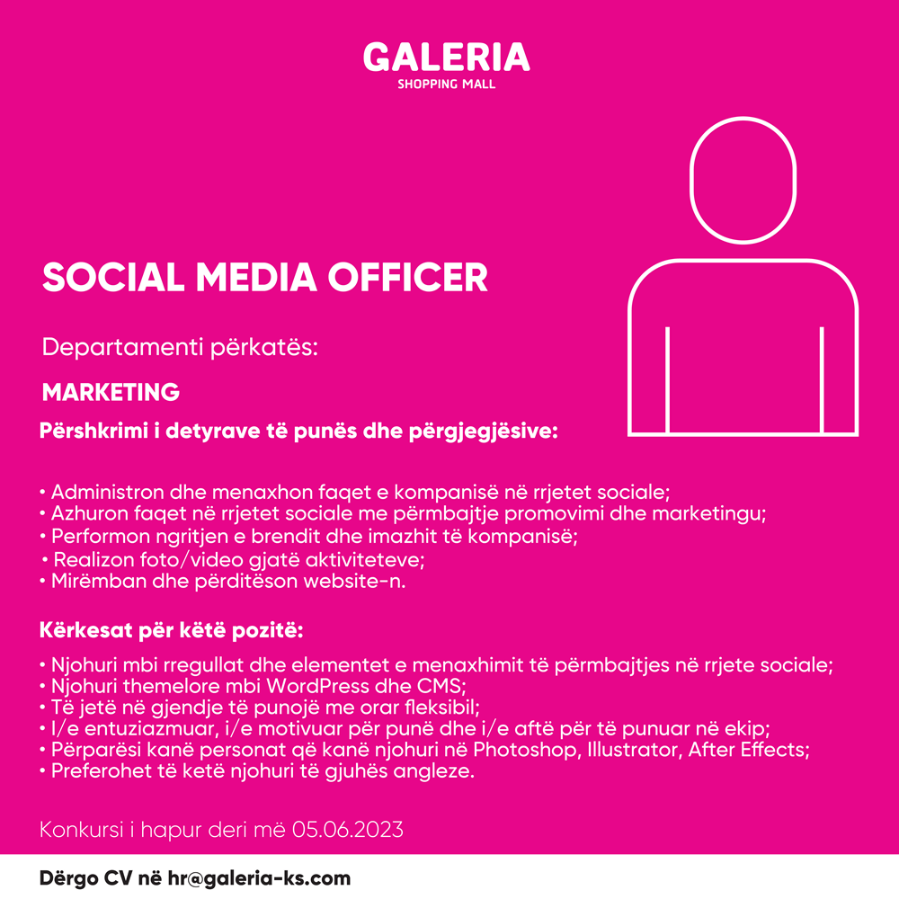 Social Media Officer